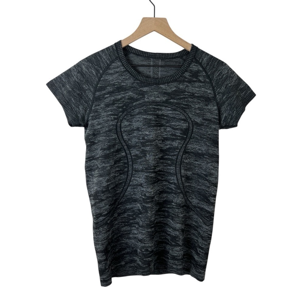 Lululemon Swiftly Tech Short Sleeve Black White Camo